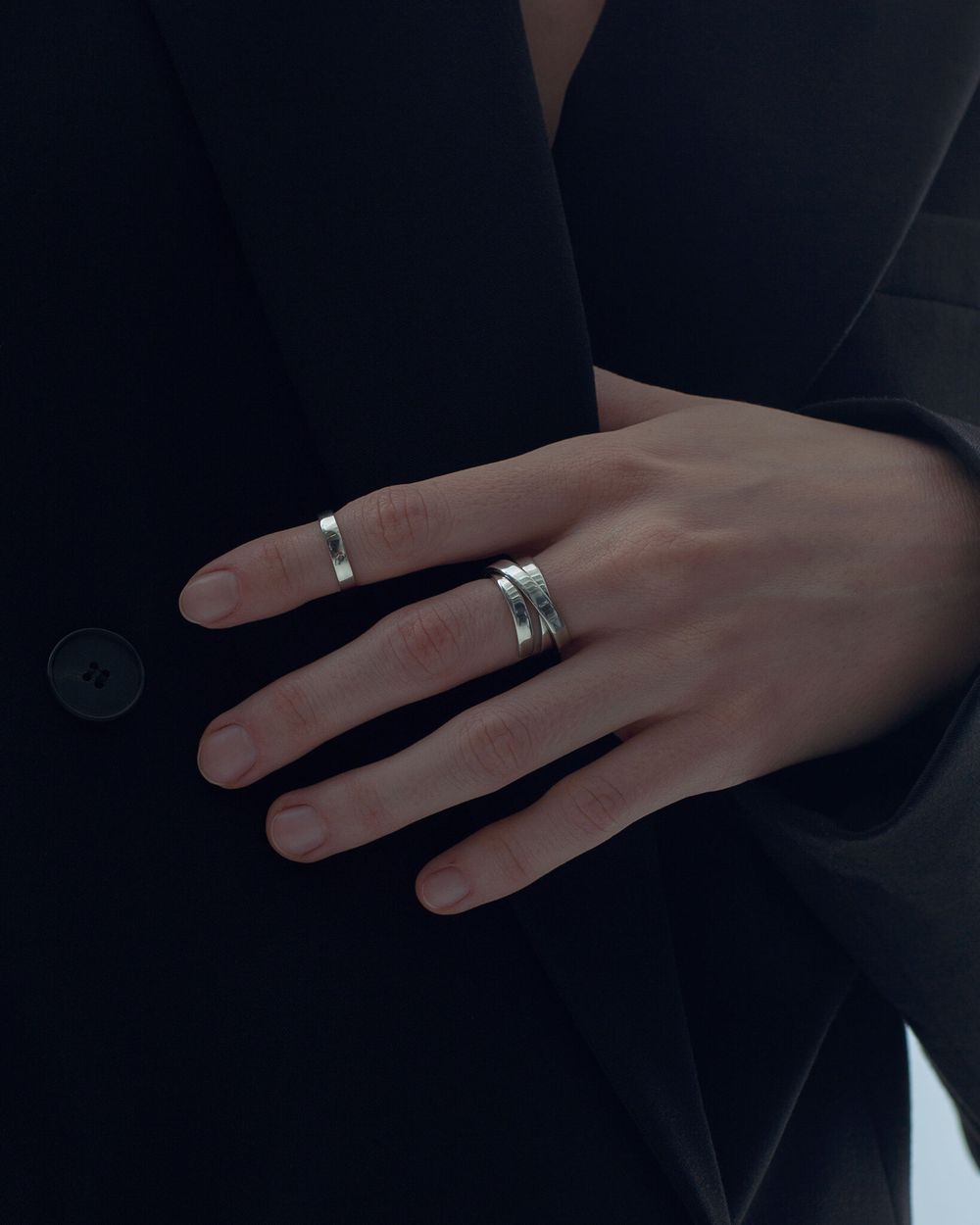 Кольцо базовое гладкое