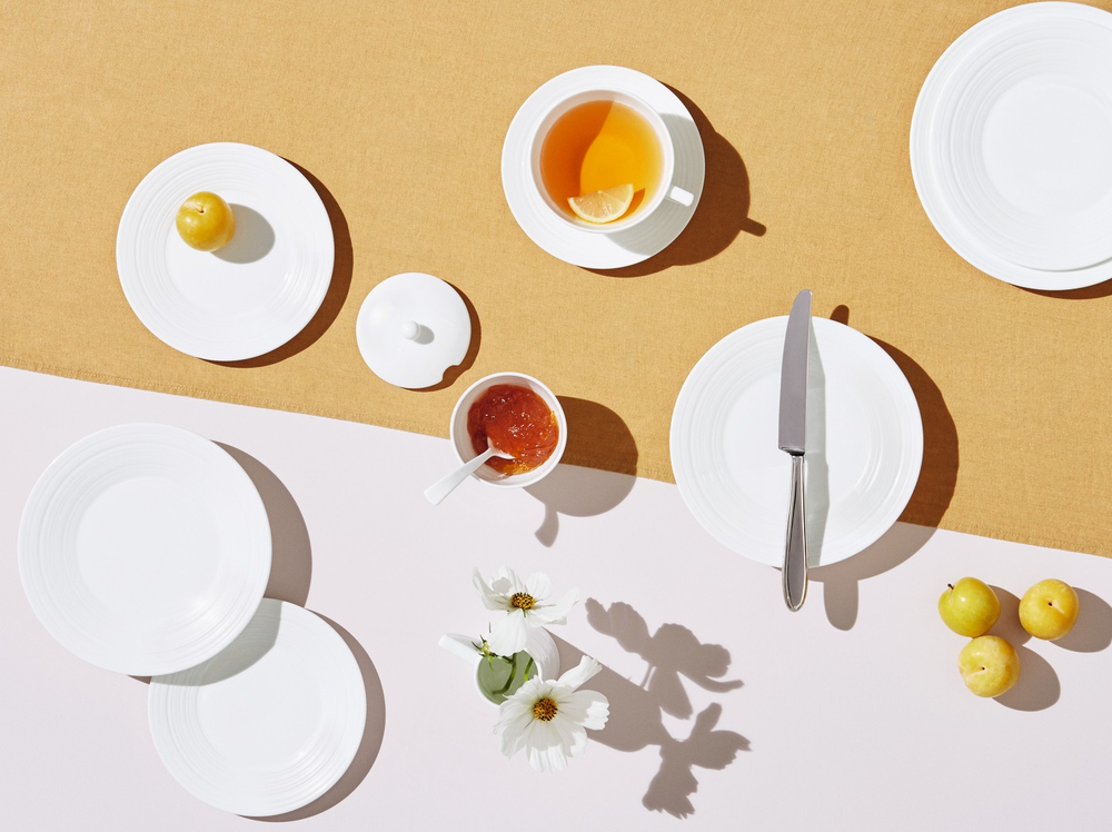 Wedgwood Десертная тарелка Jasper Conran White Strata 18 см 50191309582