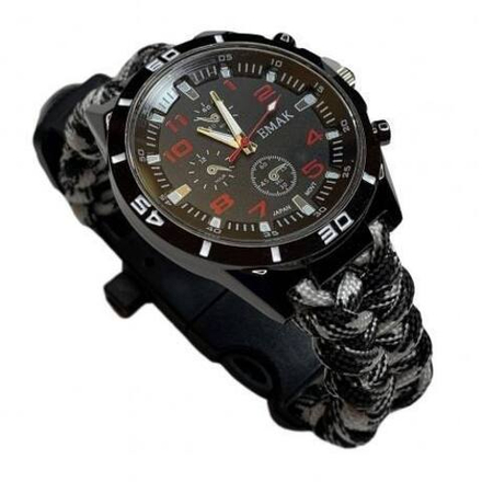 Часы с паракордовым браслетом EMAK