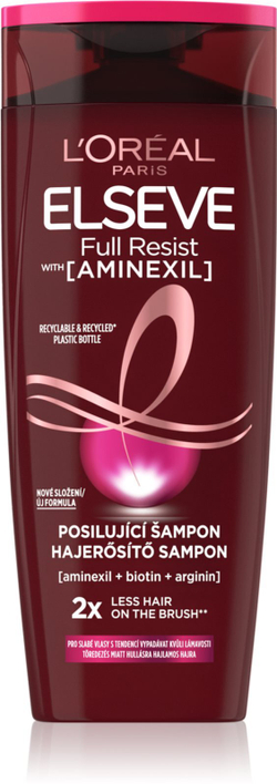 L’Oreal Paris Elseve Full Resist Aminexil - укрепляющий шампунь /   400  ml  / GTIN 3600522086543