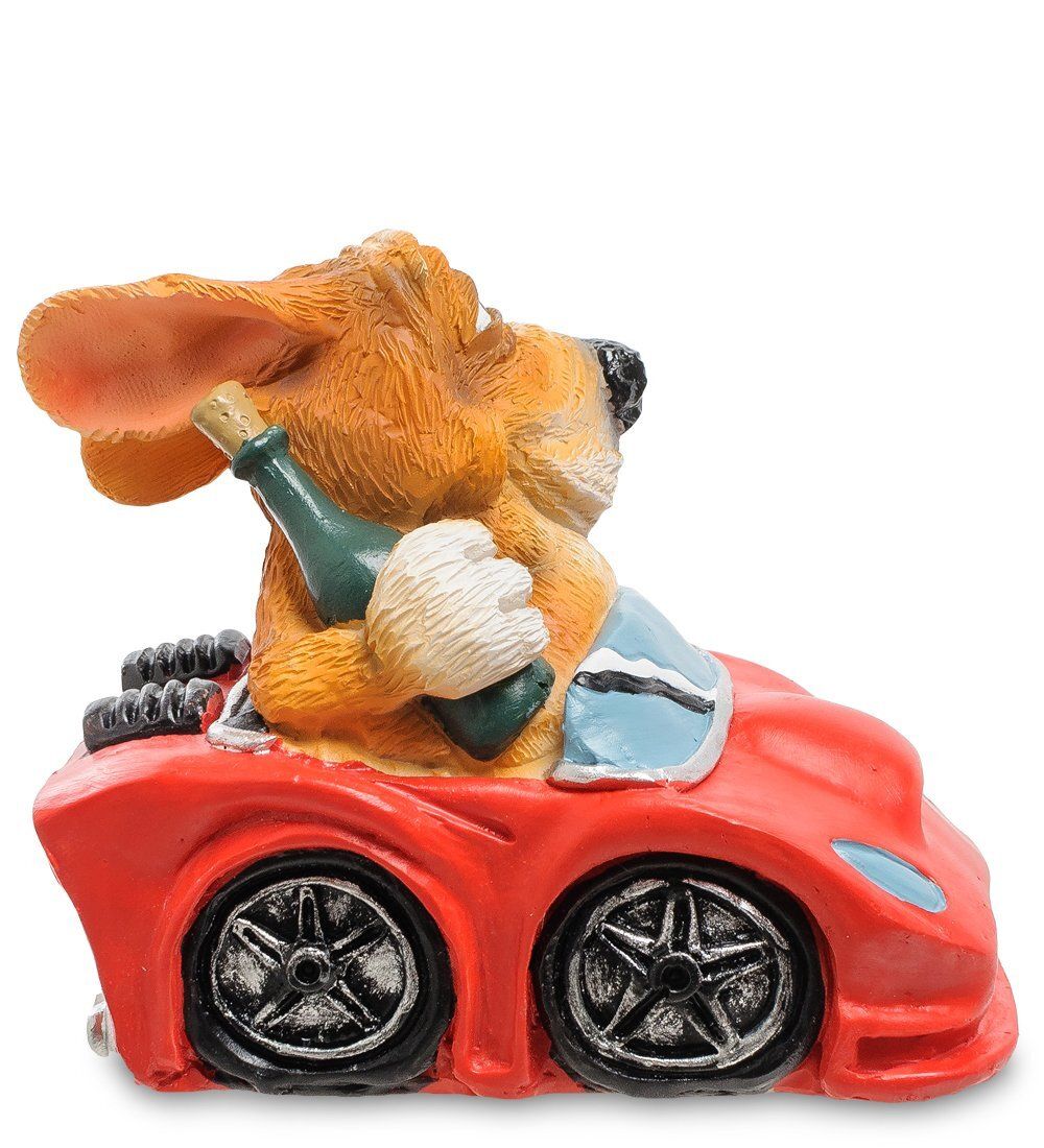 RV-918 Статуэтка Собака Бигль «Желаю драйва по жизни» (W.Stratford)