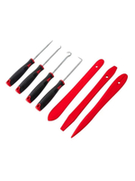 Набор съемников для демонтажа пластиковых элементов салона автомобиля , 19 предметов