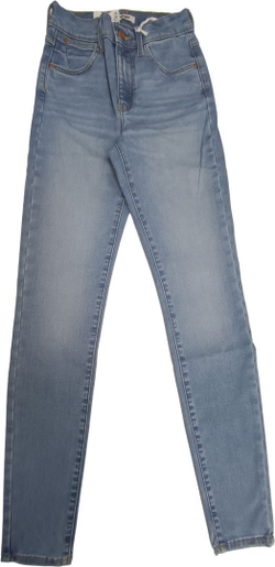 Джинсы Wrangler HIGH SKINNY LIGHT WASH голубой