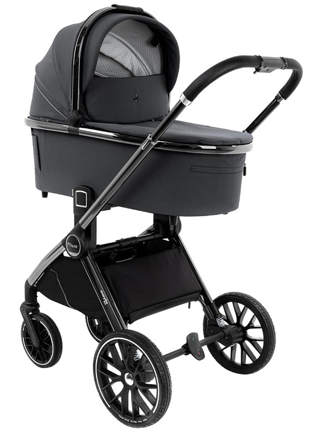 Детская коляска Pituso Mayla Lux 2 в 1 Dark Grey