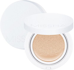 Тональный кушон с матовым финишем. Missha Тон 21 Velvet Finish Cushion SPF50+ PA+++№21 15 гр.