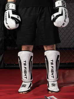 Защита голени и стопы Tomorrow Star Fury White Black