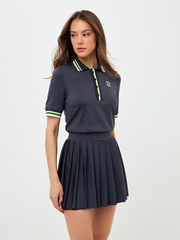 Платье-поло с рукавом High-Grade, Graphite