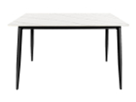 Стол Uni-Form-S2.2B SBlack/White Matt Marble 727*1300*700