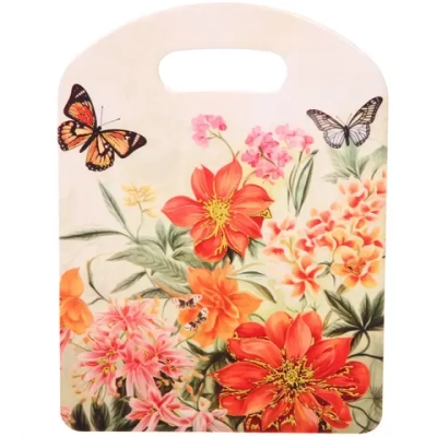 Подставка керамическая 15*20 см «Доска» Цветы