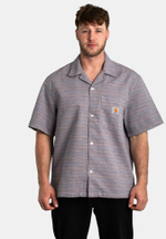 Carhartt WIP GELLAR - Рубашка - многоцветный полосатый/разноцветный