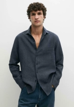 РУБАШКА MASSIMO DUTI - blue