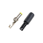 Разъем штекер DC5.5 x 2.5 желтый