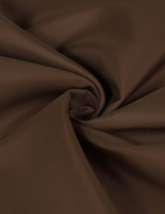 Ткань плащевая на флисе клетка, 270 гр/м2, 150 см, каштановый