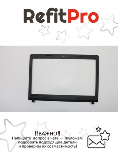 Рамка матрицы для ноутбука Lenovo ideapad 100-14IBY 80MH,80R7, черная (5B30J30724), оригинал