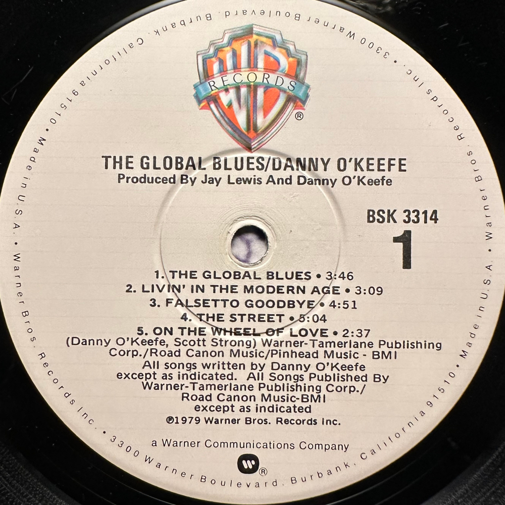 Danny O'Keefe - The Global Blues (США 1979г.)