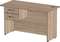 Стол письменный 2 ящика Стандарт- дуб сонома