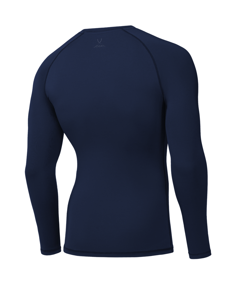 Футболка компрессионная с длинным рукавом Jögel PerFormDRY Baselayer Tee LS 2, темно-синий