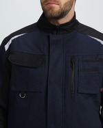 Куртка Милан CH (тк.Смесовая,260), т.синий/черный