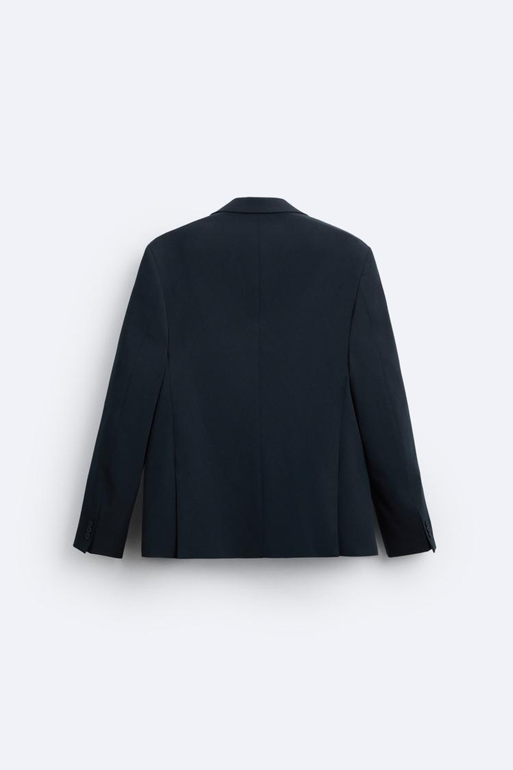 ZARA КОСТЮМНЫЙ БЛЕЙЗЕР КОМФОРТНОЙ ПОСАДКИ, МОРСКОЙ СИНИЙ