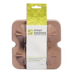 Форма для льда Ice diamond, пепельно-розовая