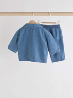 Комплект из трех предметов Next N75-967, Синий, Бежевый