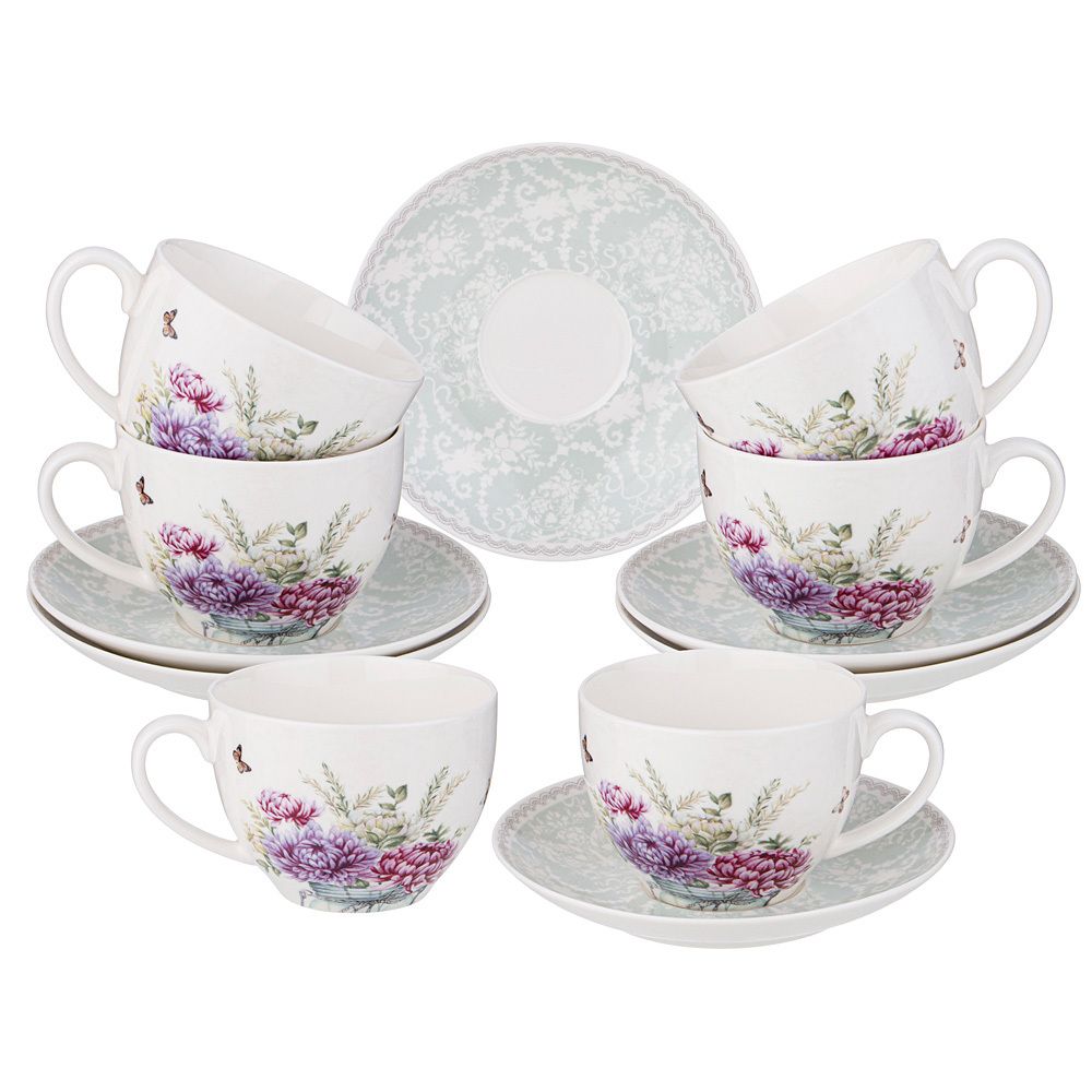 ЧАЙНЫЙ НАБОР LEFARD ЛОРИАН НА 6 ПЕР. 12 ПР. 280 МЛ