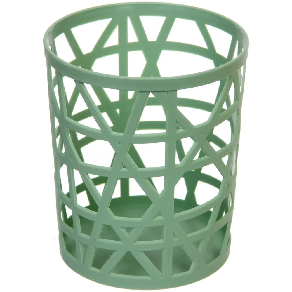 Подставка для столовых приборов пластиковая «Астория» 9,5*11см, микс цветов