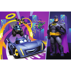 Puzzles - "60" - Batman and his vehicles / Warner Batwheels