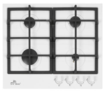 Поверхность варочная  ДеЛюкс TG4_750231F-073 (белая эмаль Ч.Р.газ/к., 51*60) Россия