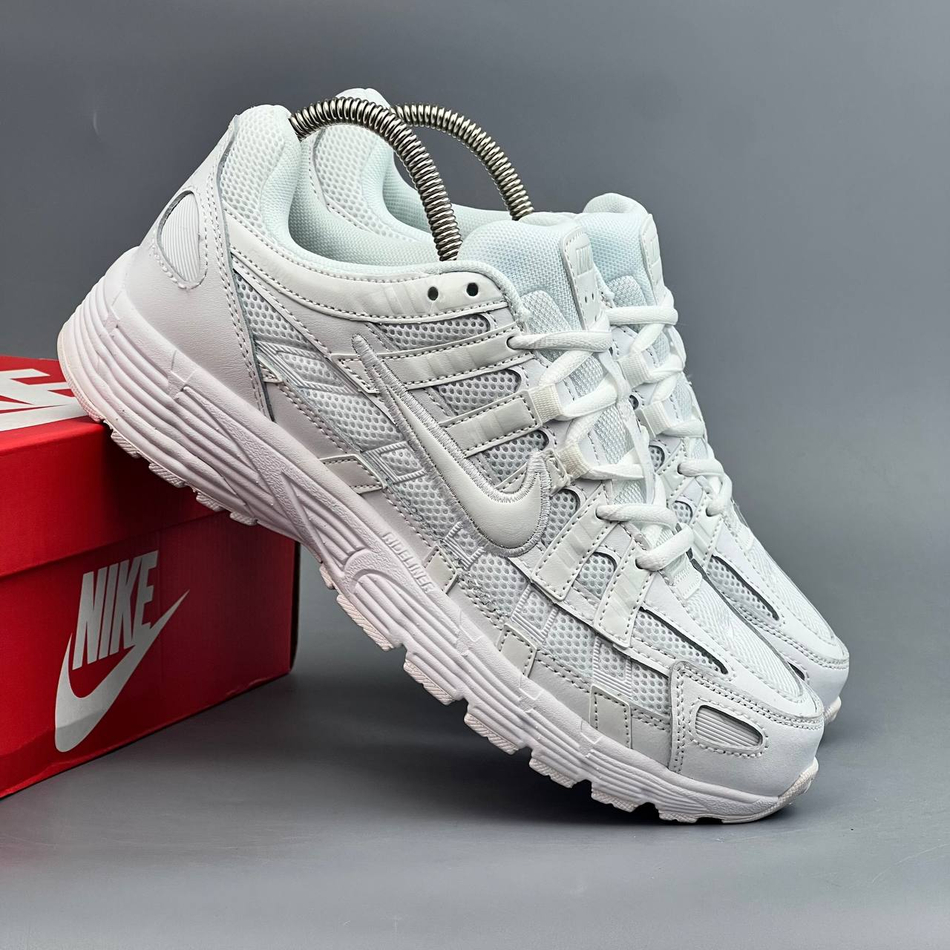 Кроссовки Nike P6000 White #493 (бел.)