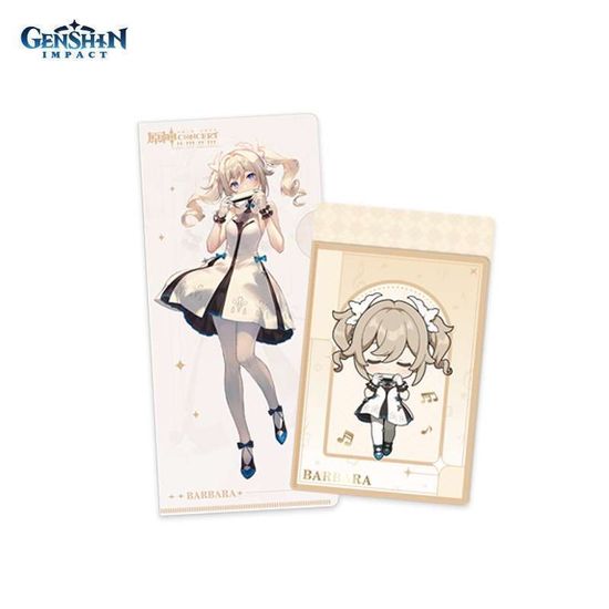 Набор Карточка, Конверт Genshin Concert Melodies of an Endless Journey Ticket Holder Barbara 6974696610239