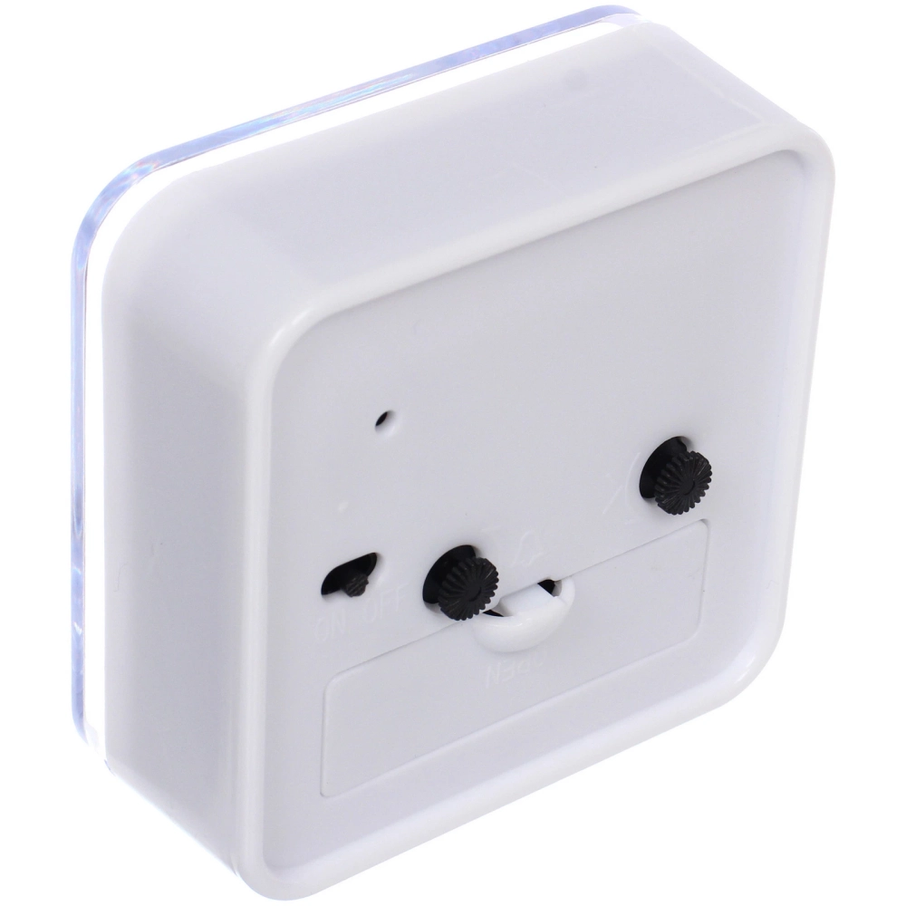 Будильник «Глори» 7,5*7,5*3см, микс цветов