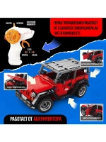 Конструктор Mechanics «Джип», радиоуправляемый, 1:16, открыв