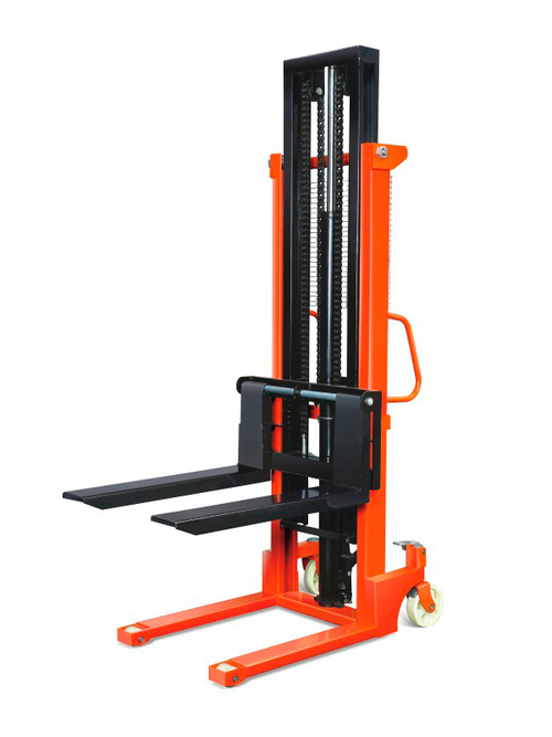 Штабелер ручной гидравлический с раздвижными вилами TOR 320-870 мм CTY-EH 1.0TX1.6M (1002765)