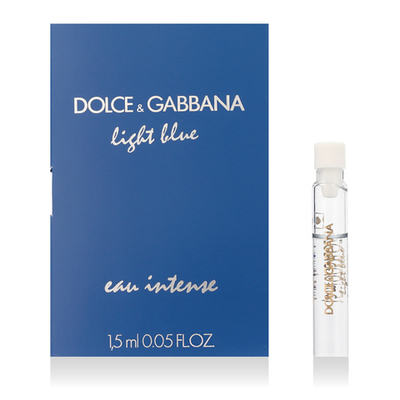 Dolce & Gabbana Light Blue Eau Intense Eau De Parfum - sample 1.5 ml (woman)