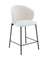 Стул полубарный Блейз букле белый