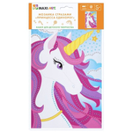 Мозаика стразами "Принцесса Единорог" (Maxiart)