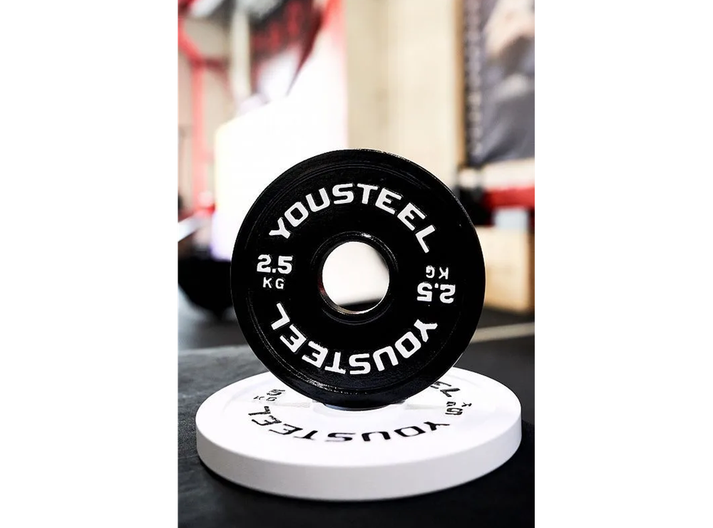 Стальной диск 2.5 кг, черный