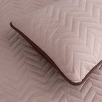 Покрывало однотонное двустороннее с наволочками ODP010