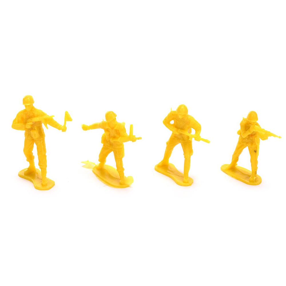 Пластмассовая игрушка "Большой солдат набор" упакет пвх.пакет