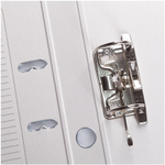 Папка-регистратор OfficeSpace, 50мм, бумвинил, с карманом на корешке, бирюзовая