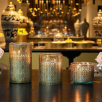 Аромасвеча Nour Bougie Arabesque Musc золото 1050 г