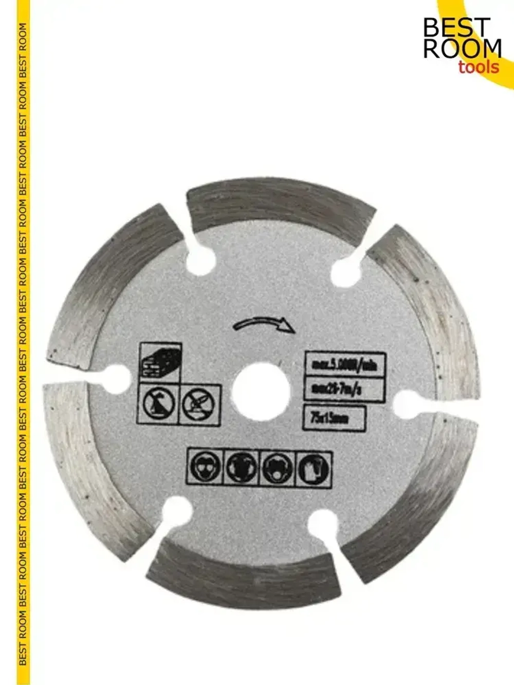 Отрезной диск для резки камня и бетона для мини УШМ