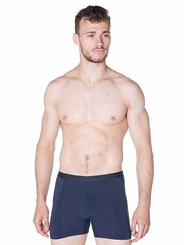 Трусы мужские боксеры Aura Ultimate Stretch Cotton темно-синий