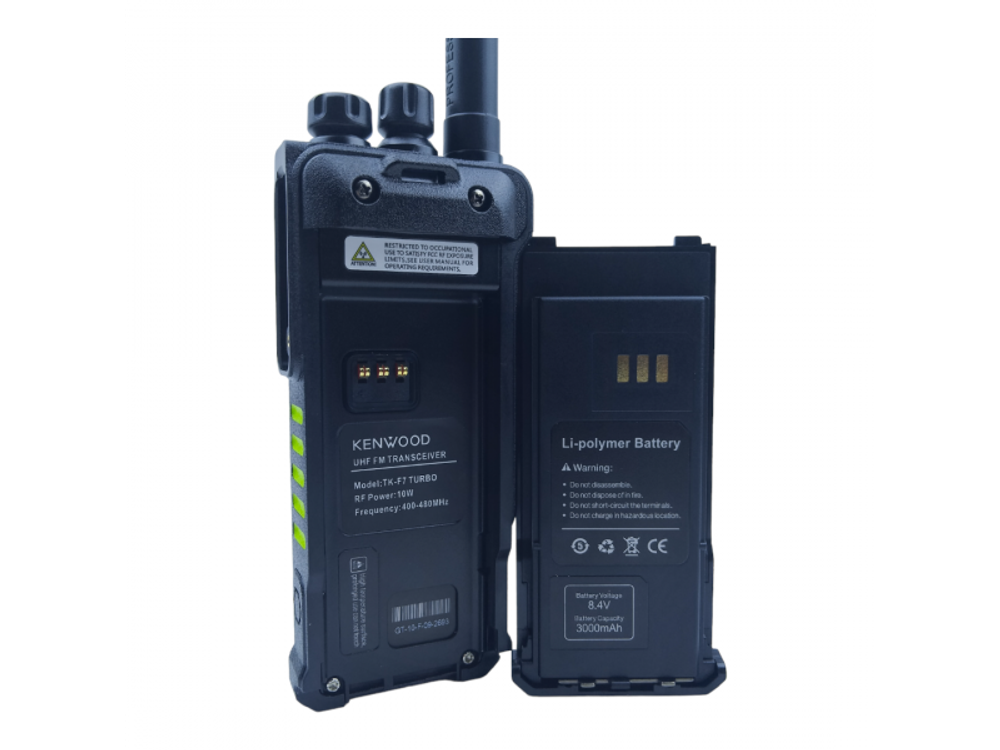 KENWOOD TK-F7 TURBO UHF,black