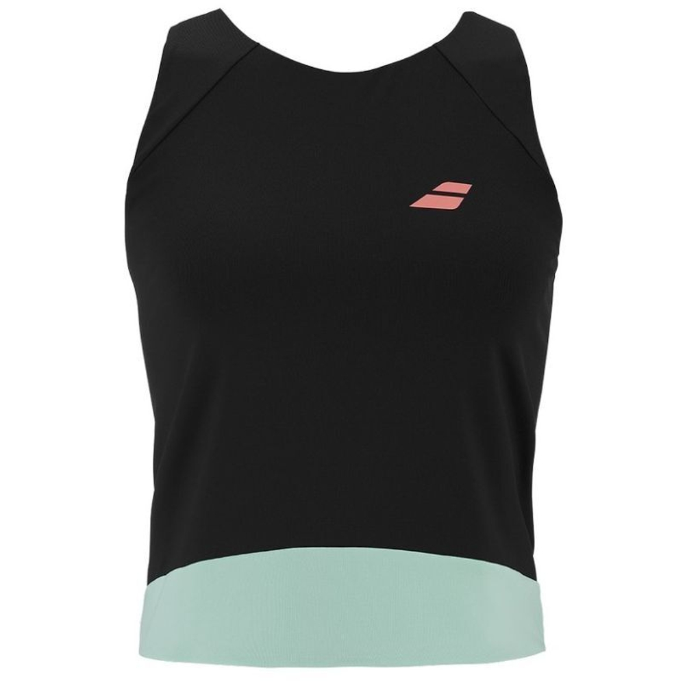 Топ теннисный Babolat Padel Perforated - black/black