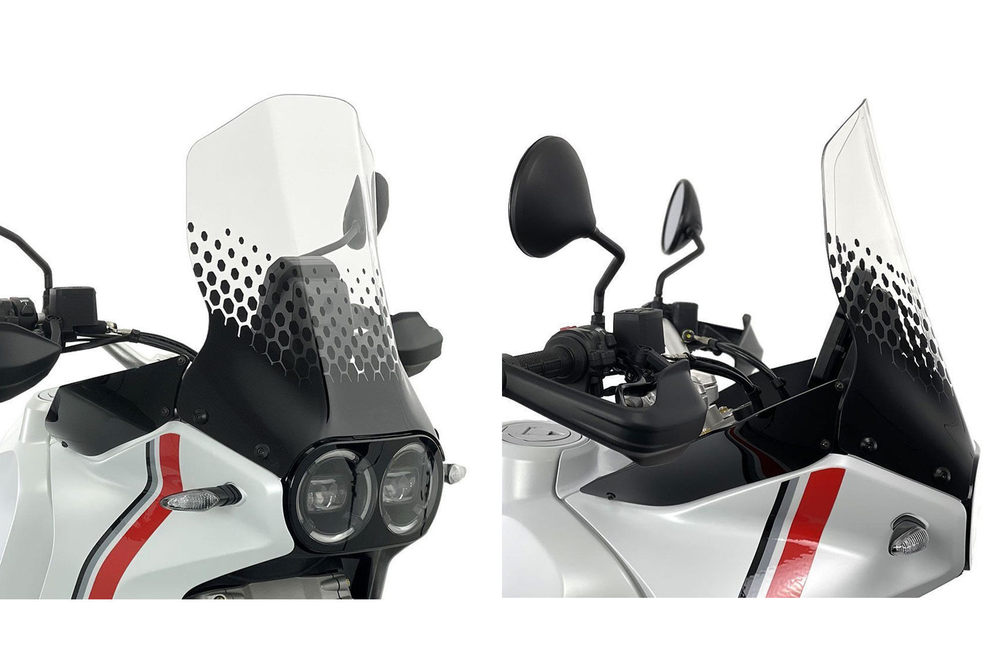 WS362CL CNC RACING ADVENTURE WINDSCREEN (DSRT X)