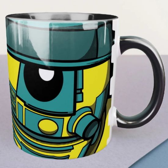 Кружка керамическая объем 330мл, Звёздные Войны Во все тяжкие (черная)