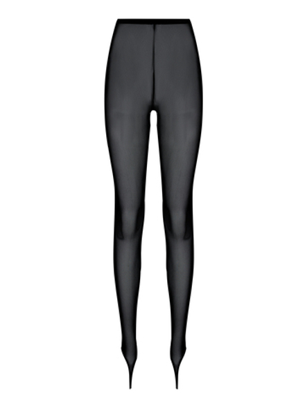 Лосины - сетка со штрипками