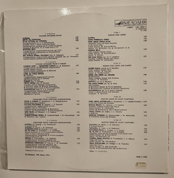 Винтажная виниловая пластинка LP Сборник Souvenir Beriozka Сувенир Березка (СССР 1974)